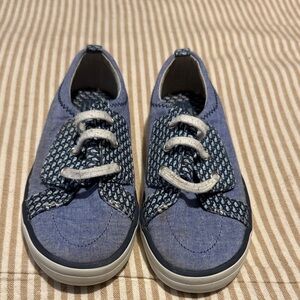 Sperry Blue and Gray Kids Sneakers